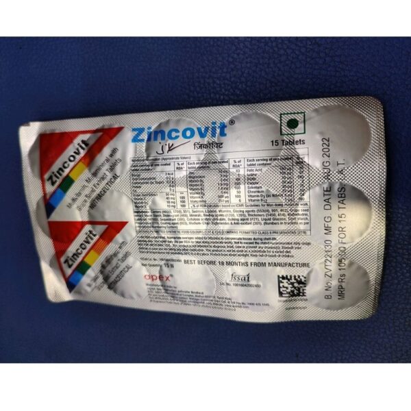 ZINCOVIT TAB - Image 2
