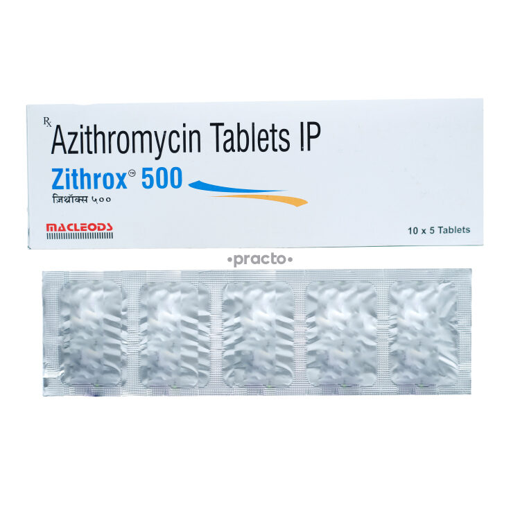 Zithrox 500 Tablet