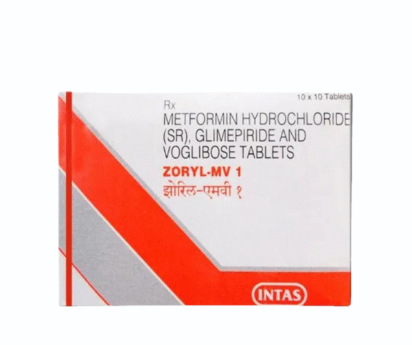 Zoryl MV 1 Tablet SR