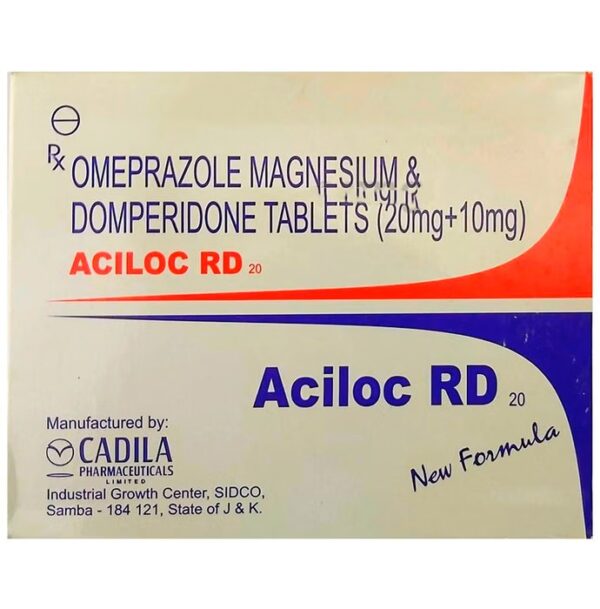 Aciloc RD 20mg 10Tablet