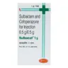 SULBACEF INJECTION 1GM