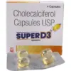 Super D3 60000IU Chewable Tablet