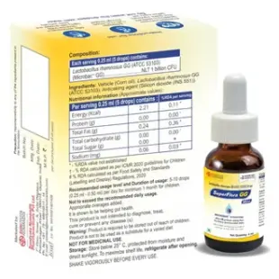 Superflora GG Mini 1 Billion Cfu Children Drops 4 ml