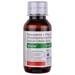 Sinarest - Bottle of 60 ml Syrup