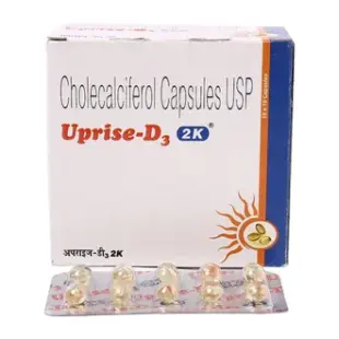 Uprise-D3 Cholecalciferol 2K Soft Gelatin Capsule
