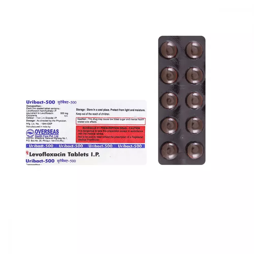 Uribact 500mg 10Tablet