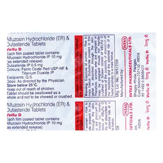 Velfu D 10mg/0.5mg Tablet 1*7
