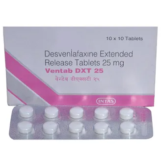 Ventab DXT 25MG Tablet ER 1*10