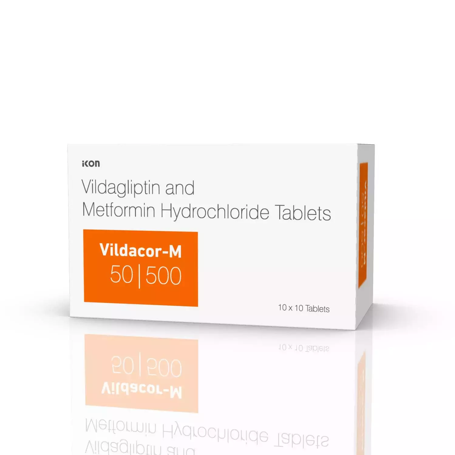 Vildacor-M 50/500 Tablet'1*15