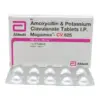 Megamox-CV 625 mg 1*10Tablet