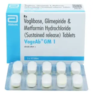 Voage GM 10mg/1mg/500mg Tablet