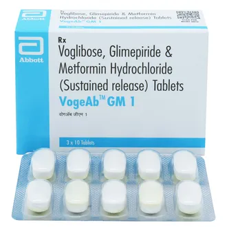 Voage GM 10mg/1mg/500mg Tablet