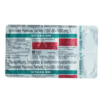 SitaXA DM 10mg/1000mg/100mg Tablet ER - Image 2