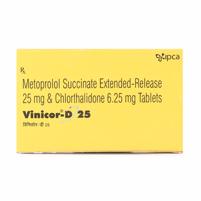 Vinicor-D 25MG 10'Tablet ER