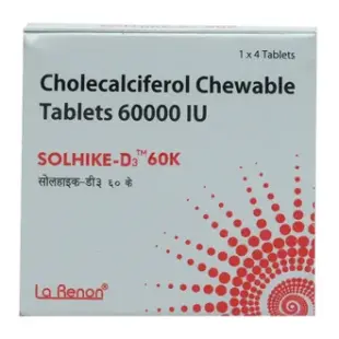 Solhike-D3 60K Chewable Tablet