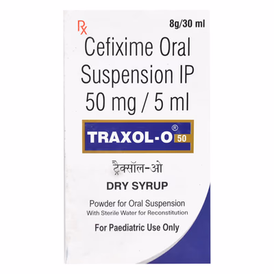 Traxol O 50mg Dry Syrup