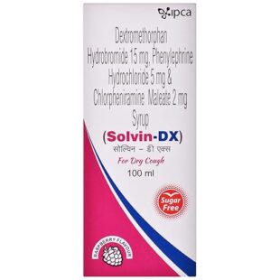 Solvin DX - Bottle of 100 ml Syrup