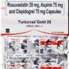 Turbovas Gold 20mg Capsule'1*10