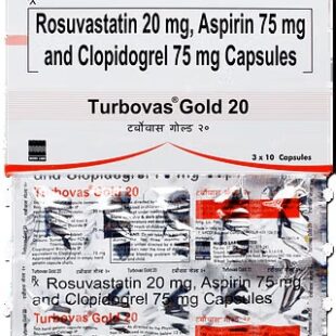 Turbovas Gold 20mg Capsule'1*10