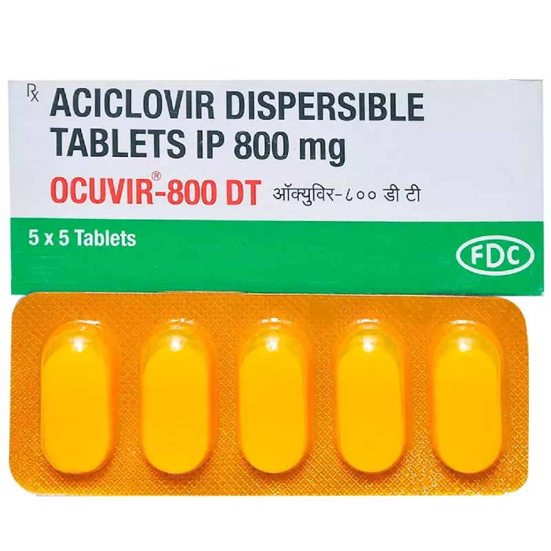 Ocuvir-800 DT Tablet 1*5