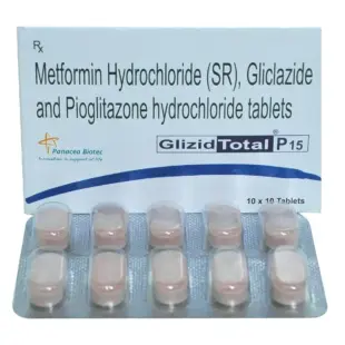 Glizid Total P 15 Tablet
