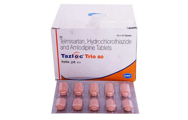 Tazloc Trio 80mg Tablet - Image 2