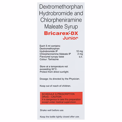 Bricarex-DX Junior Syrup 1*100ML - Image 4
