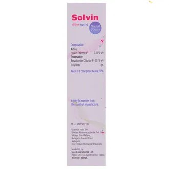Solvin Nasal Spray - Image 2
