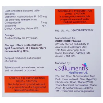 Switglim-M 2/500 Tablet PR - Image 2