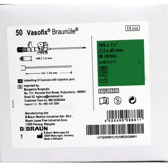 Vasofix Braunule 18 gm (B Braun)