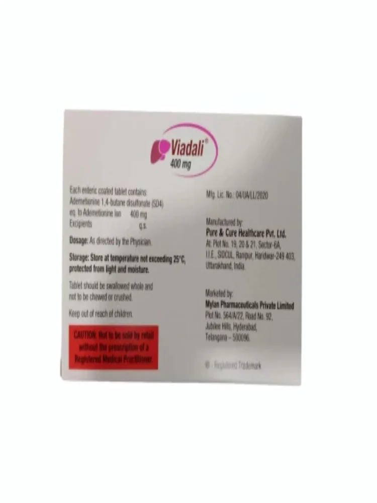 Viadali 400mg Tablet'1*10 - Image 2