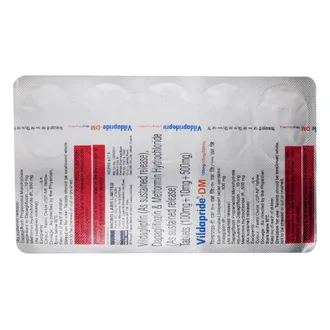 VILDApride DM 10mg/500mg/100mg Tablet - Image 2