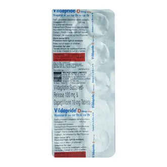 VILDapride D 10mg/100mg Tablet'1*10 - Image 2