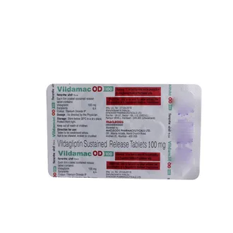 Vildamac OD 100mg Tablet'1*15 - Image 2
