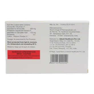 Megamox-CV 625 mg 1*10Tablet - Image 2