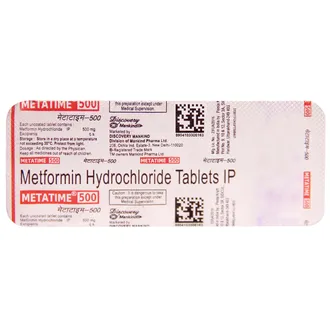 Metatime-500 Tablet 1*10 - Image 2