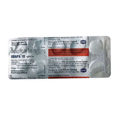 Udapa 10mg 10Tablet - Image 2