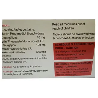 Sitazit-DM 10mg/1000mg/100mg Tablet ER - Image 2