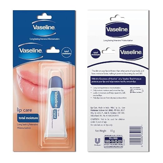 Vaseline Lip Care Total Moisture, Lip Balm, Clear, 10 Gram - Image 2