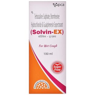 Solvin EX - Bottle of 100 ml Syrup