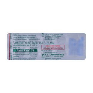 Amitryn 75 mg Tablet 1*30