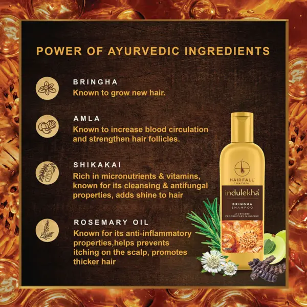 INDULEKHA SHAMPOO 1*100ML - Image 6