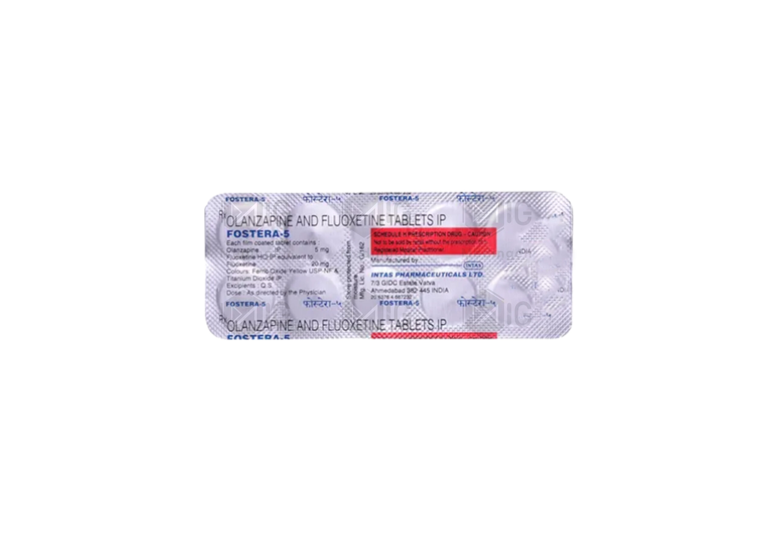 Fostera 5mg Tablet 1*10 - Image 3
