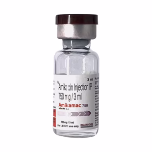 Amikamac 750 mg Injection 3 ml