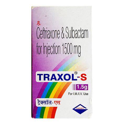 Traxol S 1000 mg/500 mg Injection