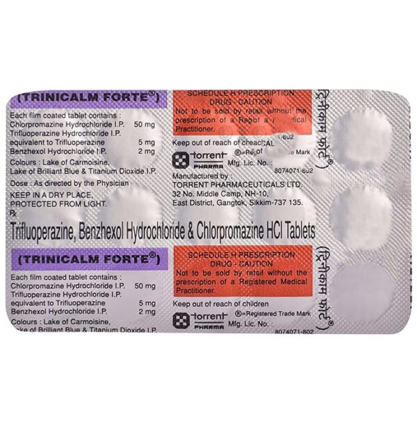 Trinicalm Forte Tablet - Image 2