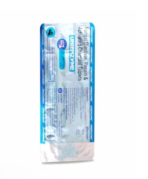 Unienzyme - Strip of 15 Tablets - Image 2