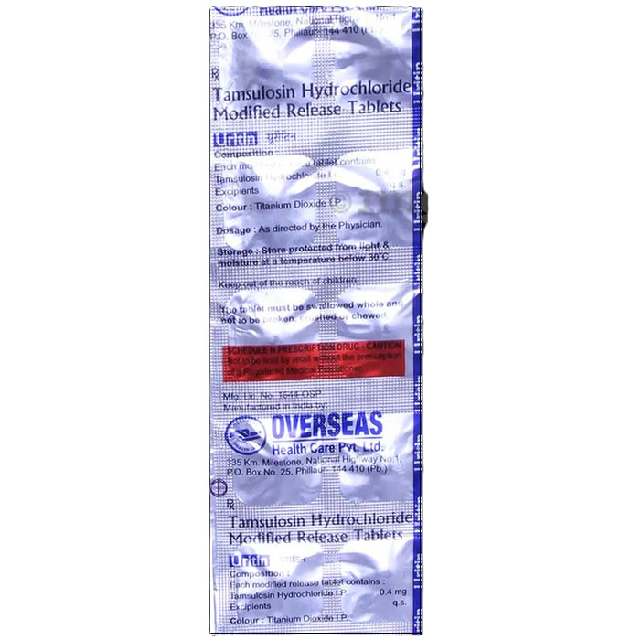 Uritin 0.4mg 10Tablet - Image 3
