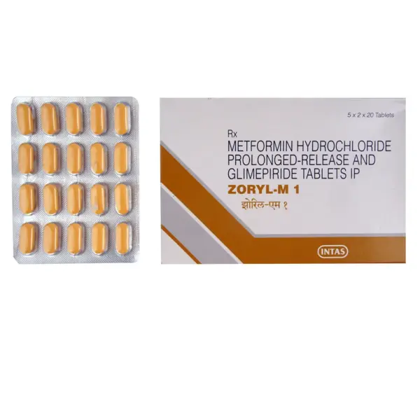 Zoryl-M 1 Tablet - Image 2