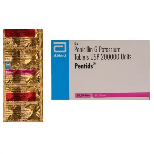 Pentids 200 Tablet 1*10